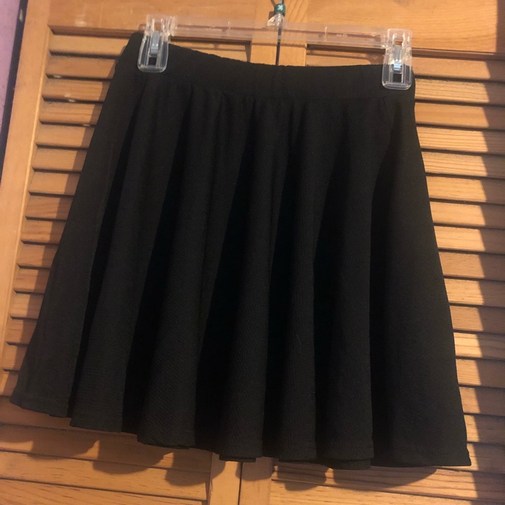 Black Skater Skirt